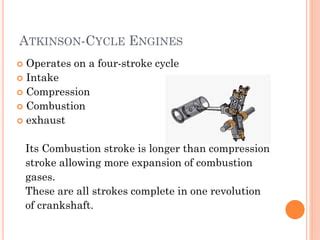 atkinson engine compression test|atkinson crankshaft placement.